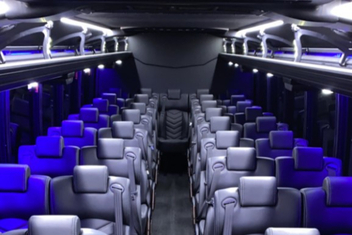 Springfield Charter Bus Interior