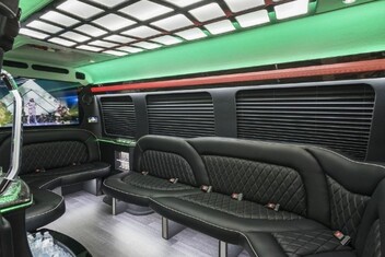 Springfield Sprinter Party Bus Interior